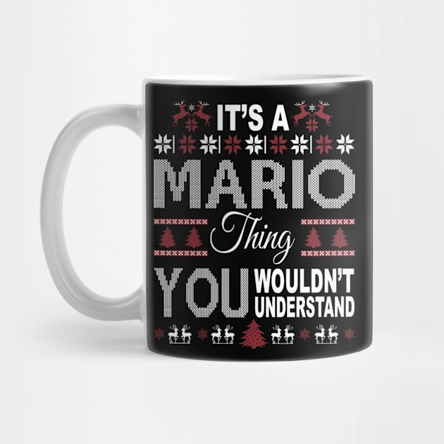 It's MARIO Thing You Wouldn't Understand Xmas Family Name by Salimkaxdew